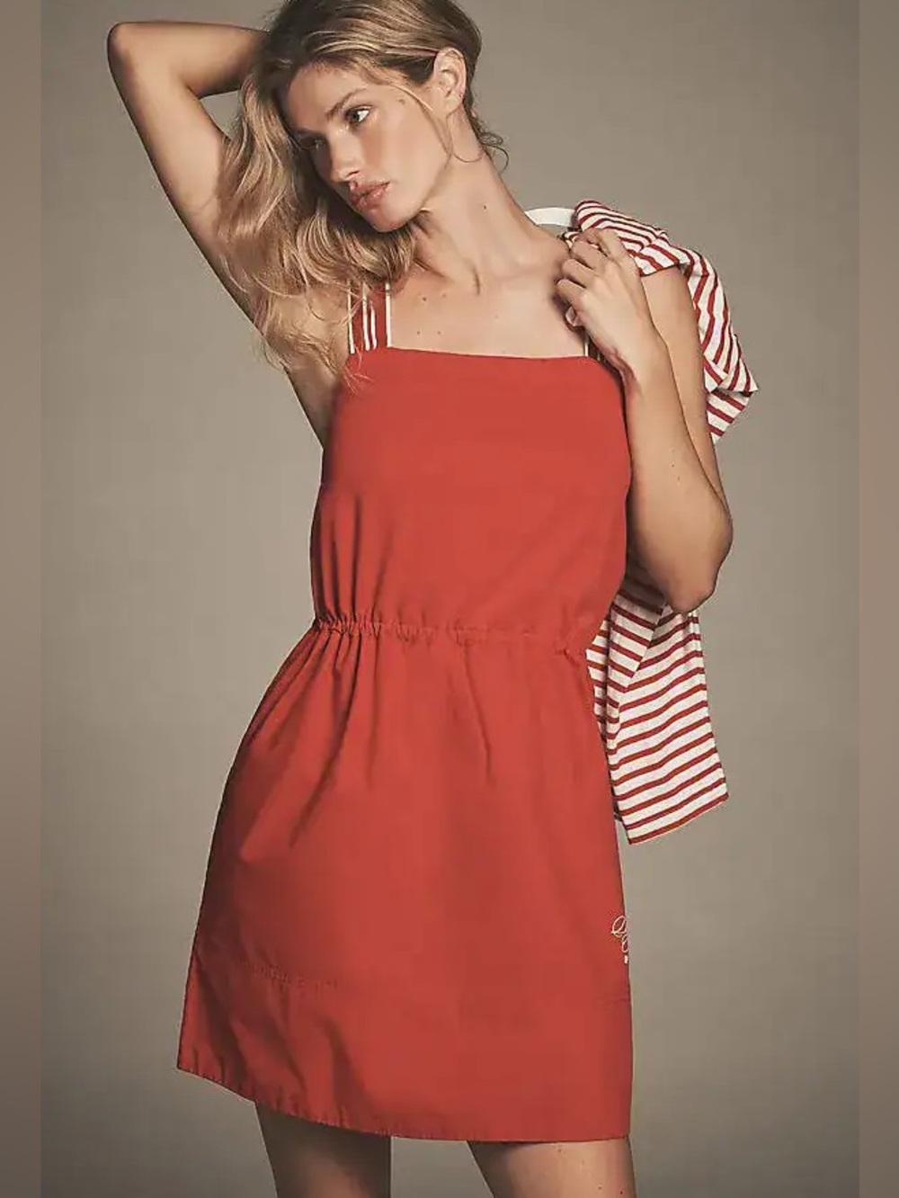 Daily Practice Passing Shot Sleeveless Mini Dress